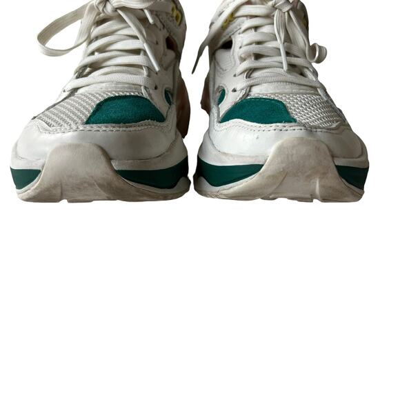 Brandblack Saga Chunky Dad Sneakers in Green, Pink and White Size 4 - Picture 11 of 16